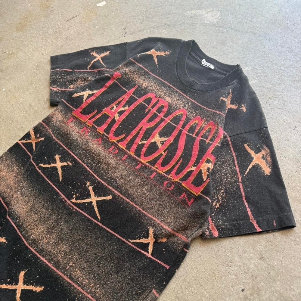 Vintage‎ 90s Lacrosse AOP T shirt